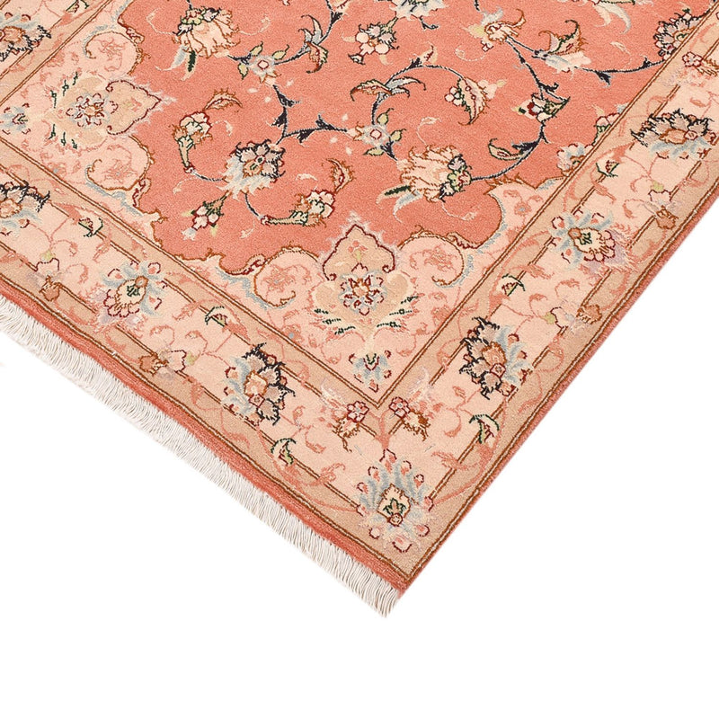 Läufer Perser - Täbriz - Royal - 203 x 80 cm - hellrot