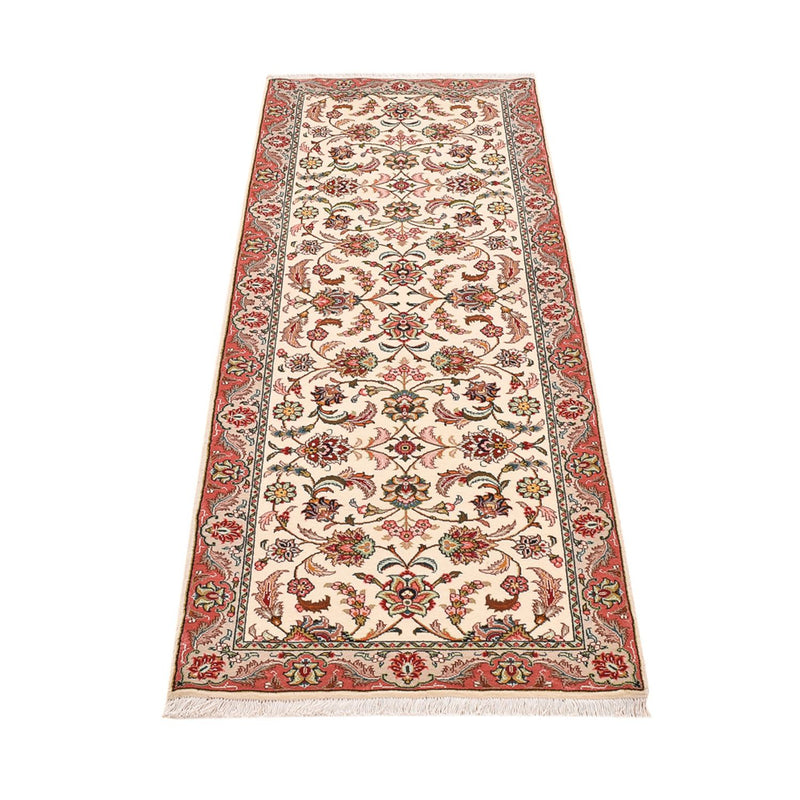 Läufer Perser - Täbriz - Royal - 202 x 71 cm - creme