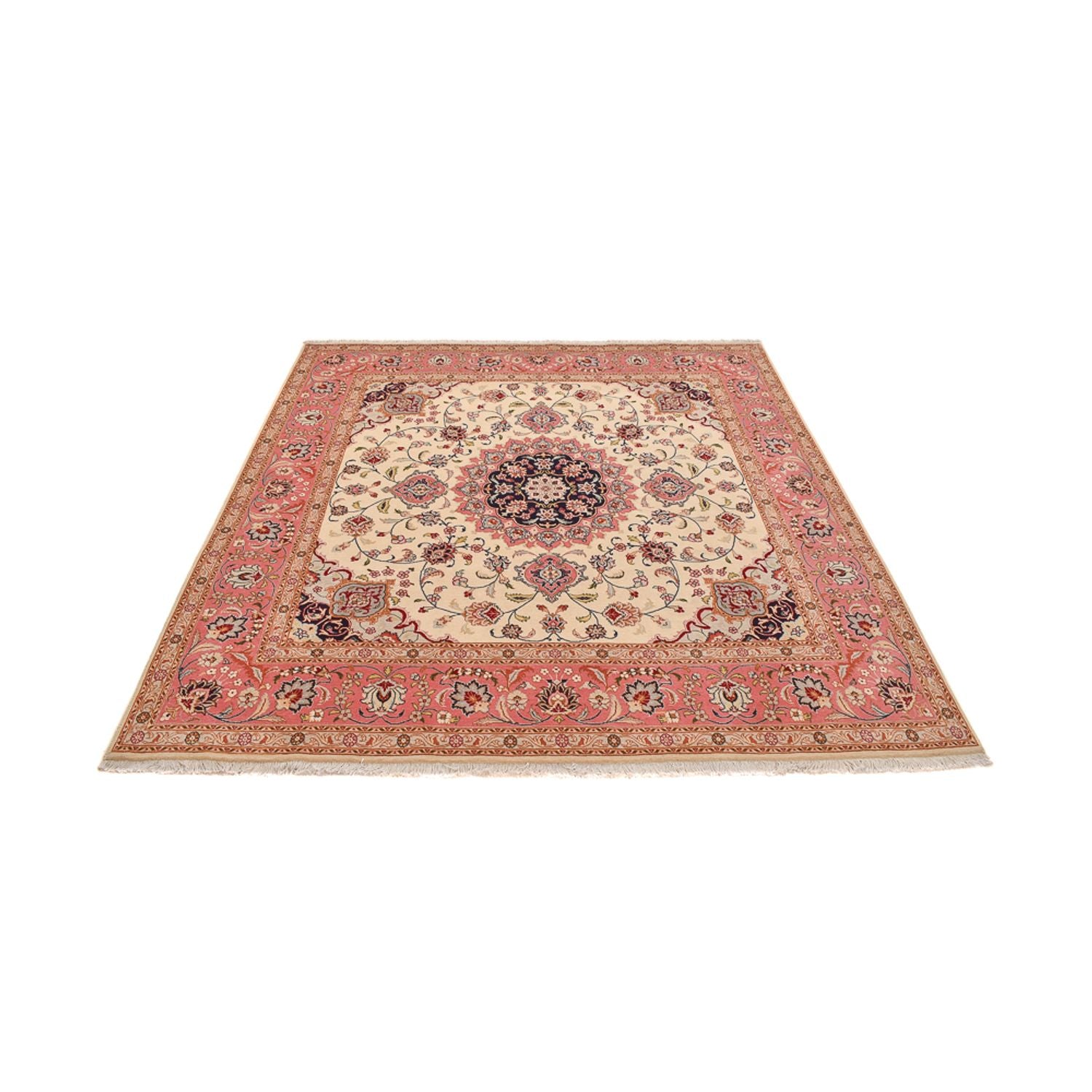Perserteppich - Täbriz - Royal - 276 x 254 cm - sand