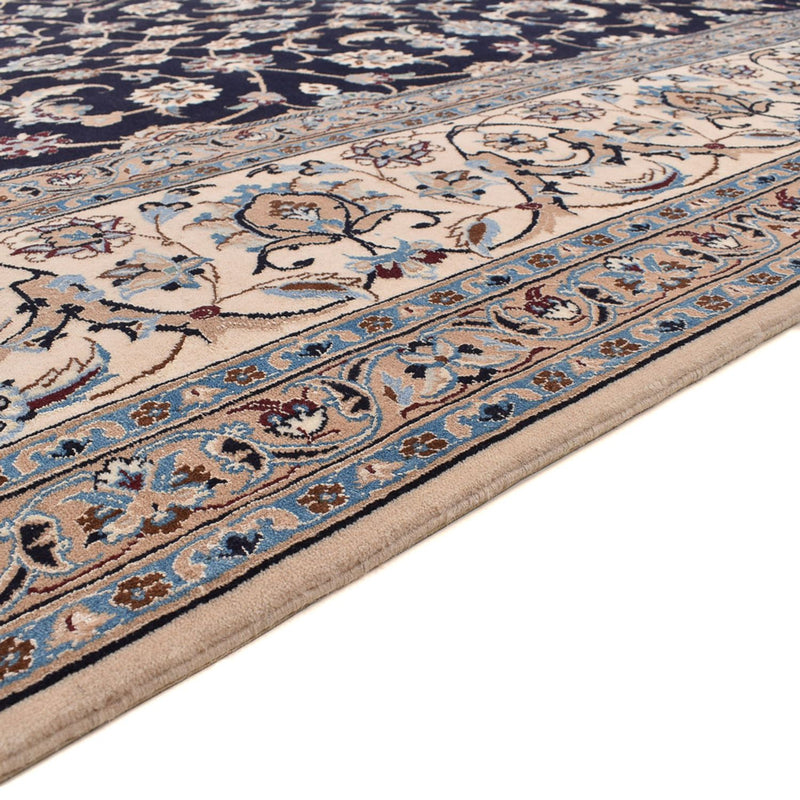 Perserteppich - Nain - Premium - 342 x 258 cm - dunkelblau