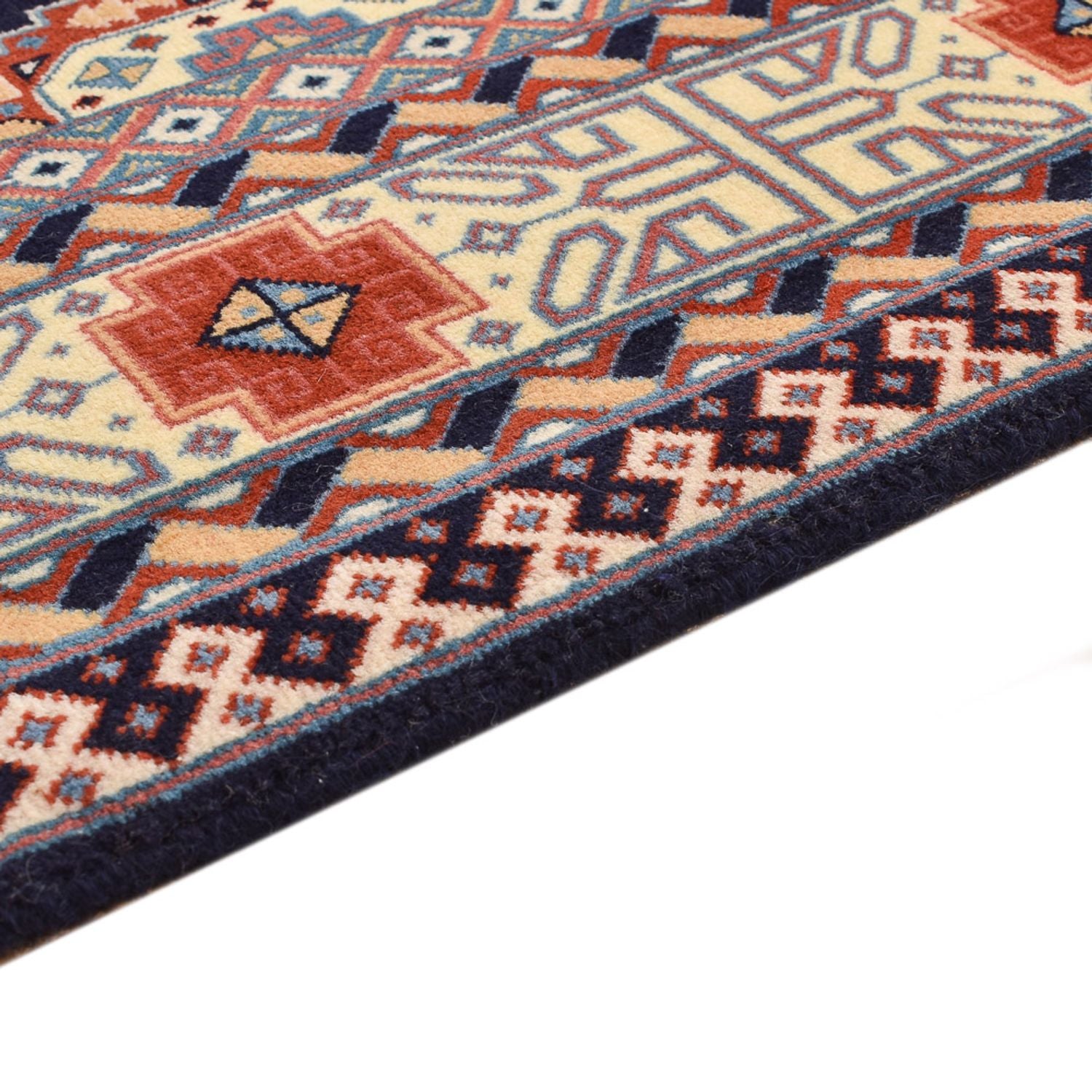 Läufer Perser - Täbriz - Premium - 300 x 73 cm - dunkelblau