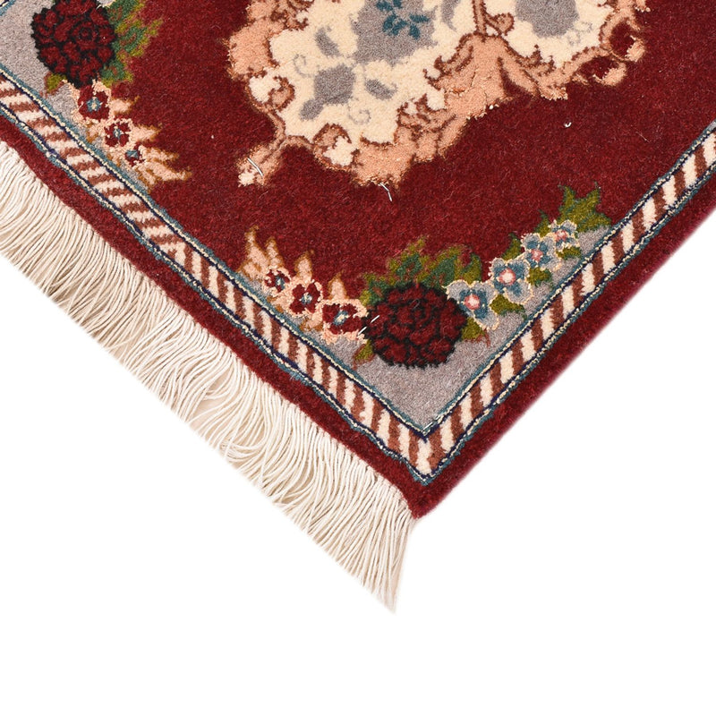 Perserteppich - Täbriz - Premium - 40 x 30 cm - dunkelrot