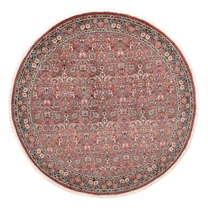 Perserteppich - Bidjar rund  - 250 x 250 cm - rost