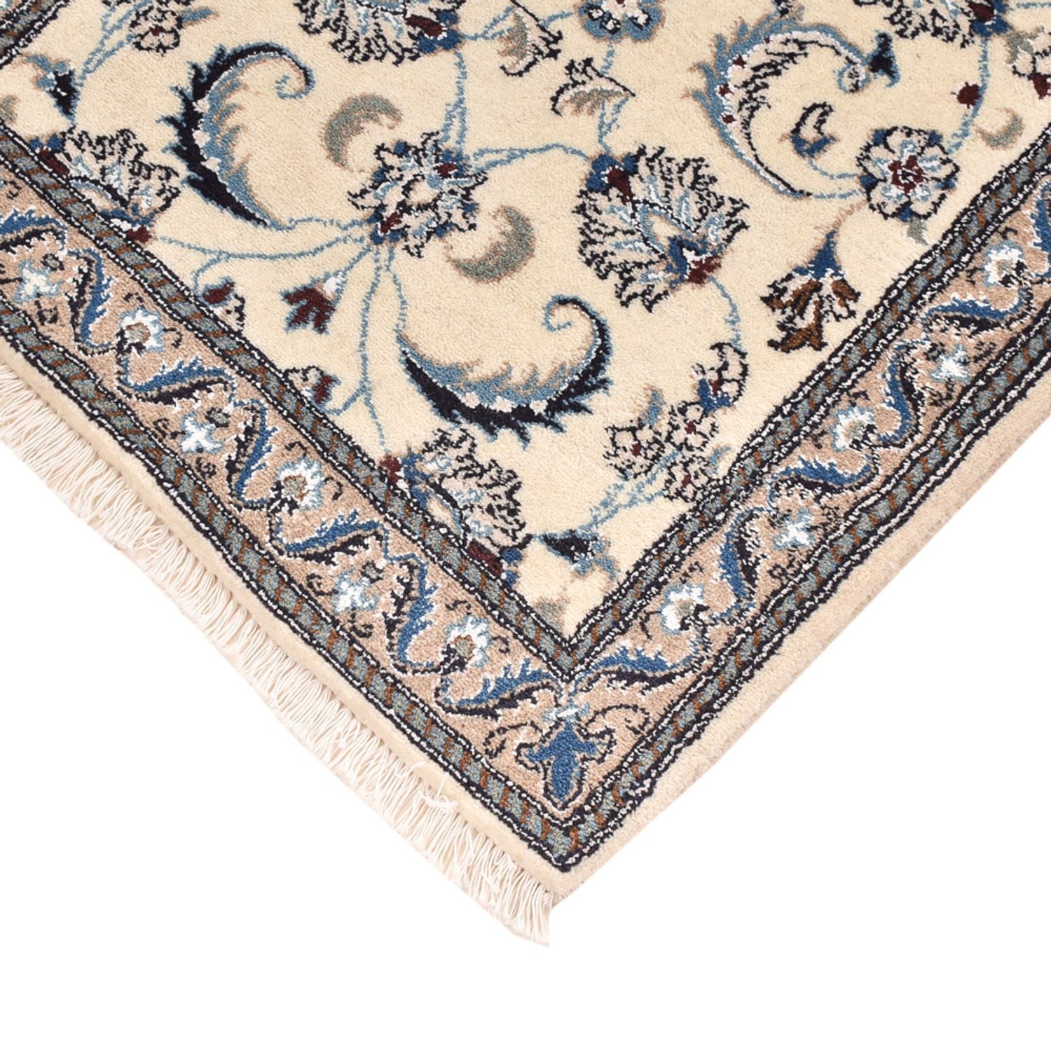Läufer Perser - Nain - Royal - 185 x 61 cm - creme