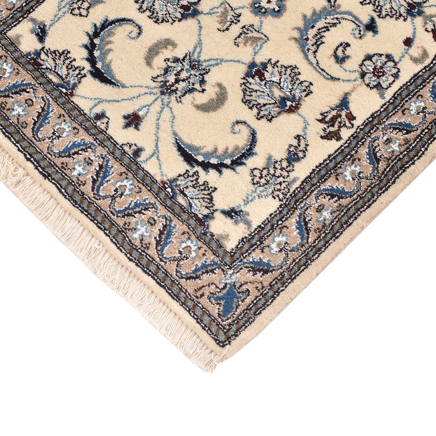 Läufer Perser - Nain - Royal - 188 x 60 cm - creme