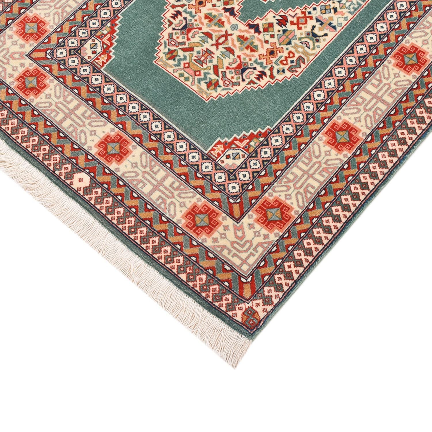 Läufer Perser - Täbriz - Royal - 192 x 70 cm - mehrfarbig