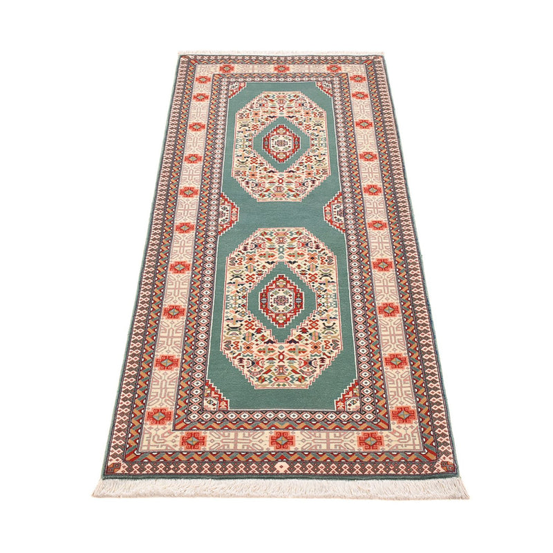 Läufer Perser - Täbriz - Royal - 192 x 70 cm - mehrfarbig