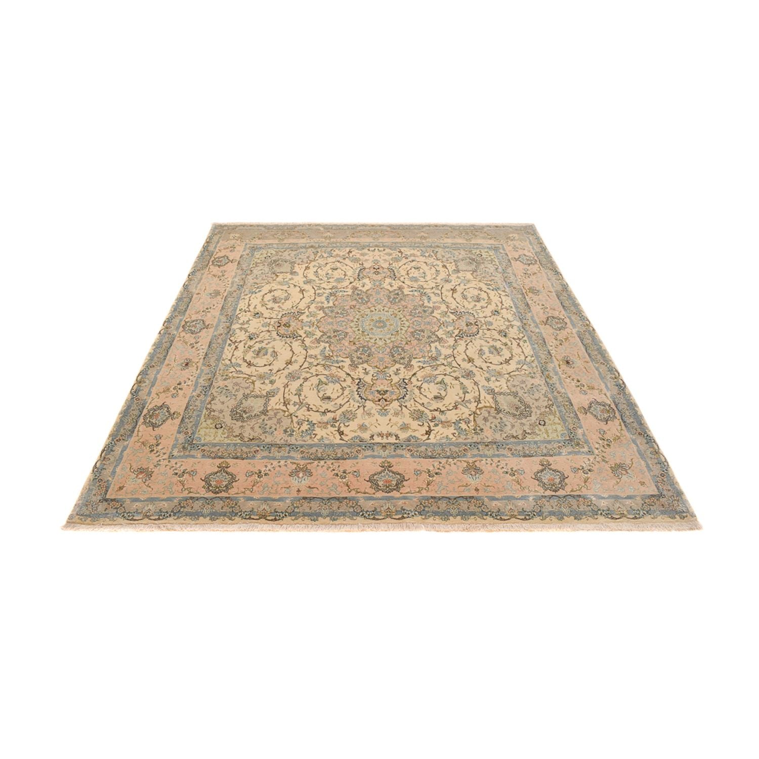 Perserteppich - Täbriz - Royal - 267 x 251 cm - sand