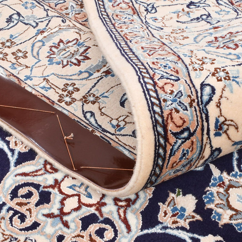 Perserteppich - Nain - Premium - 198 x 131 cm - dunkelblau