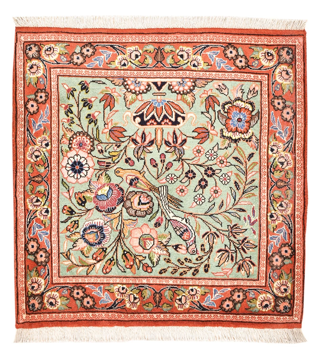 Perserteppich - Royal - 77 x 75 cm - mehrfarbig