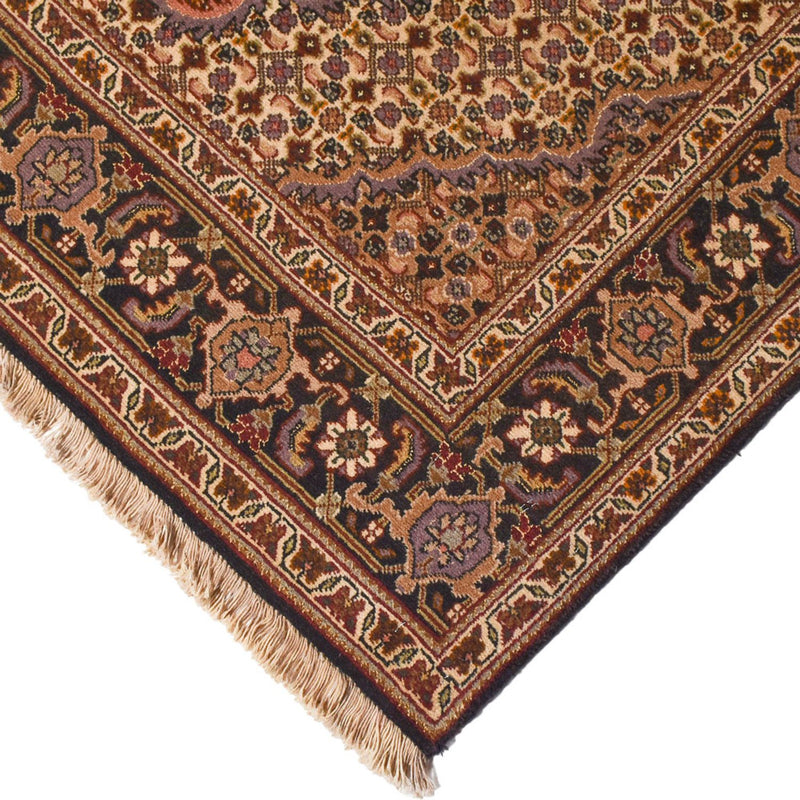 Perserteppich - Täbriz - Royal - 210 x 151 cm - dunkelbraun