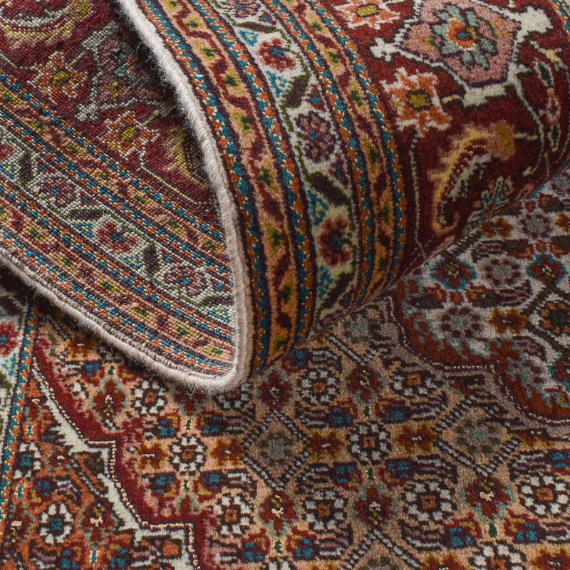 Perserteppich - Täbriz - Royal - 198 x 156 cm - dunkelbraun