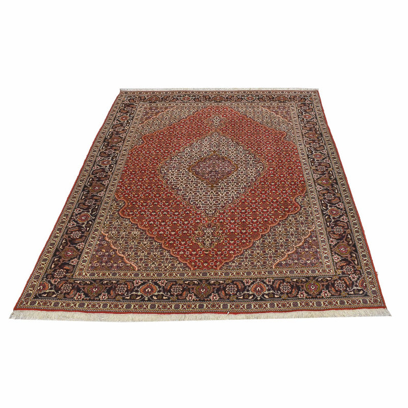 Perserteppich - Täbriz - Royal - 204 x 156 cm - rot