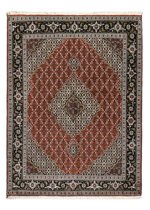Perserteppich - Täbriz - Royal - 204 x 152 cm - mehrfarbig