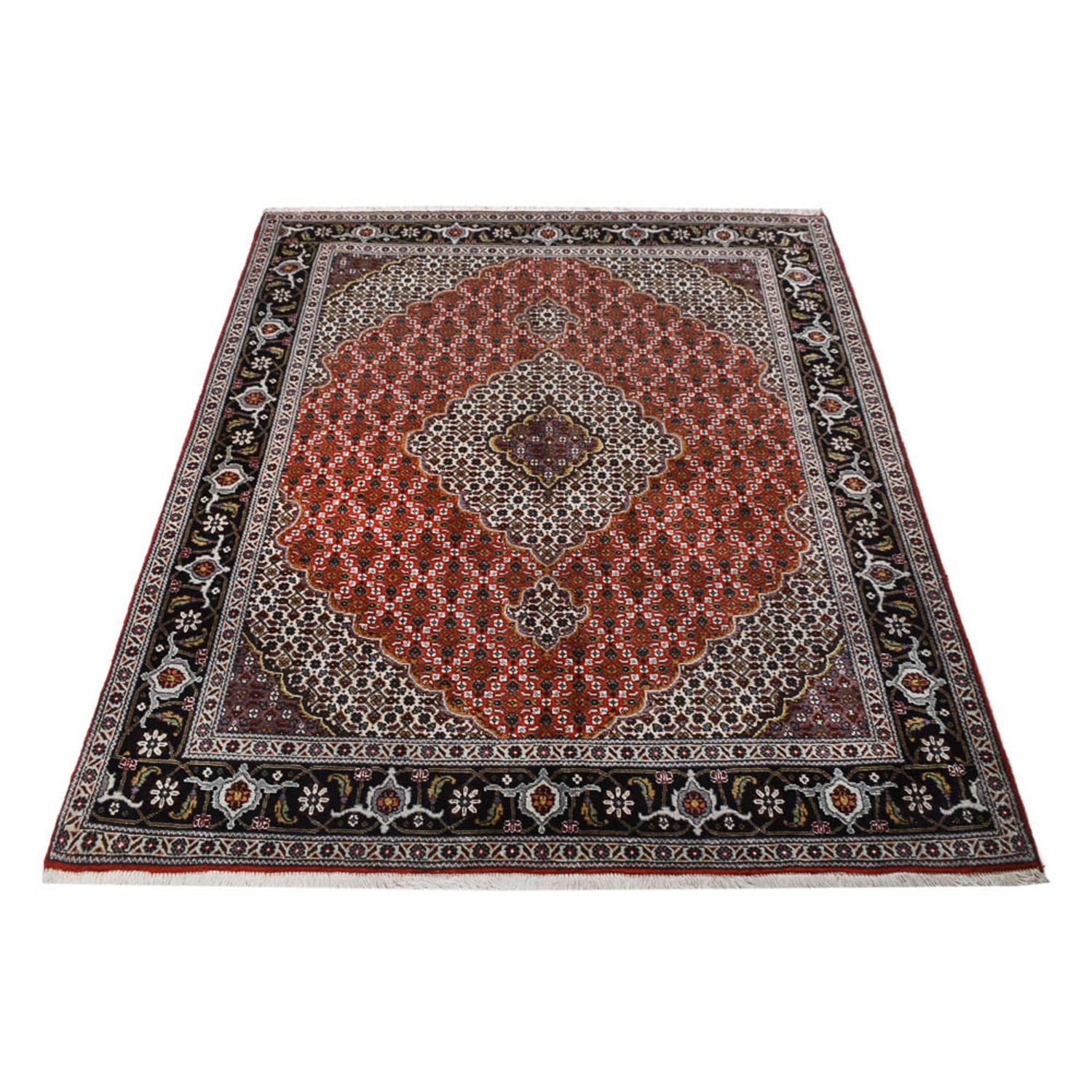 Perserteppich - Täbriz - Royal - 204 x 152 cm - mehrfarbig