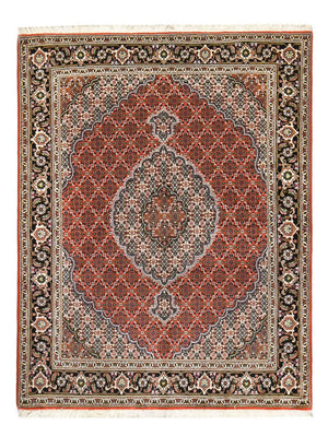 Perserteppich - Täbriz - Royal - 198 x 154 cm - mehrfarbig