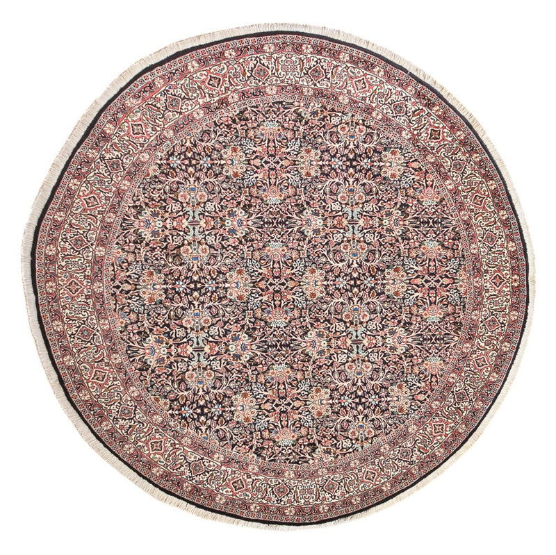 Perserteppich - Bidjar rund  - 250 x 250 cm - hellrot