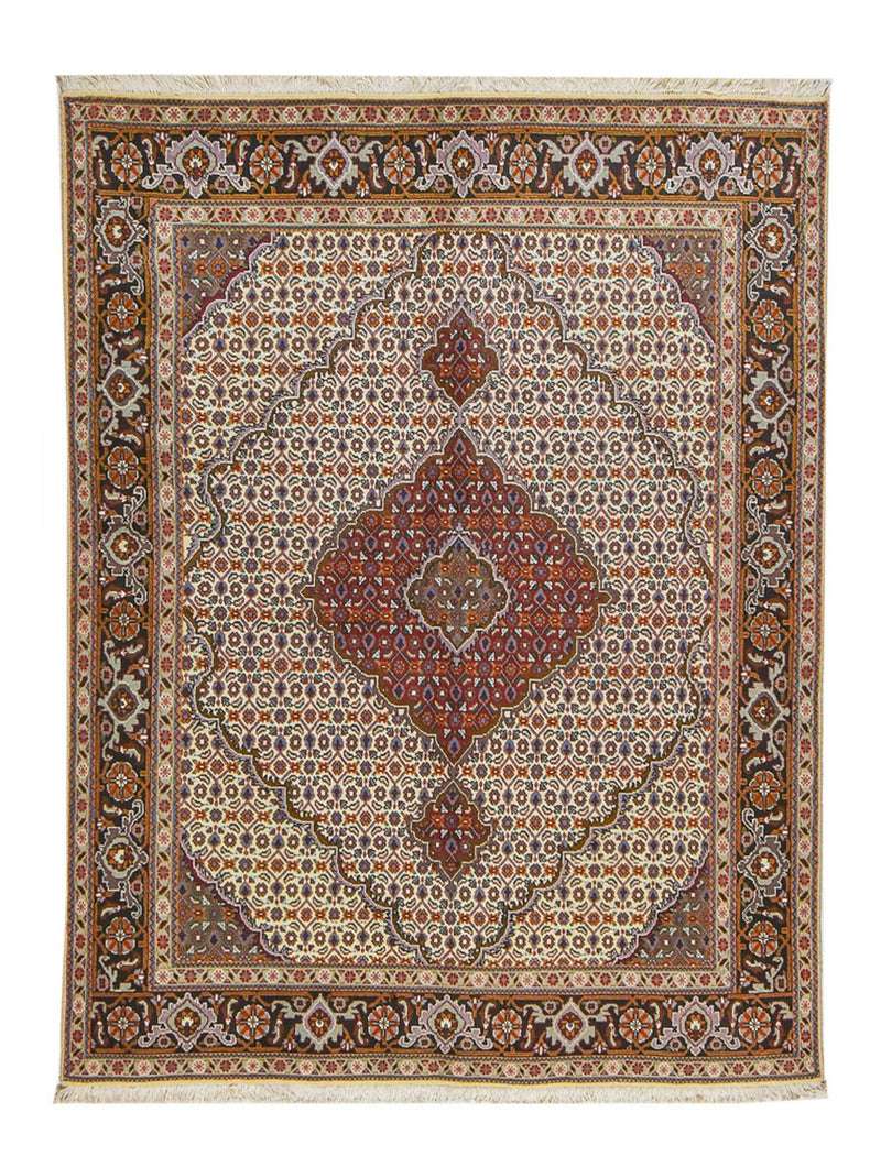 Perserteppich - Täbriz - Royal - 202 x 152 cm - sand