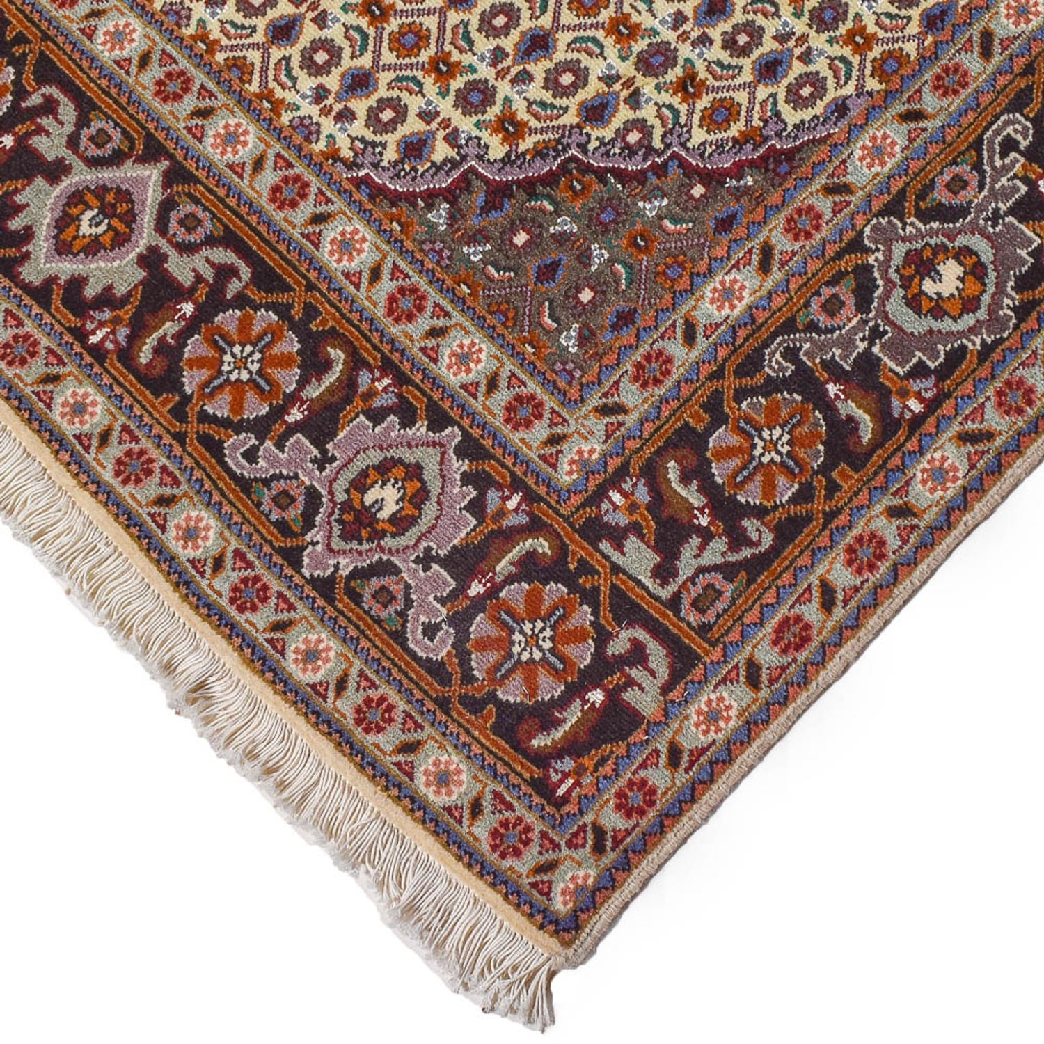 Perserteppich - Täbriz - Royal - 202 x 152 cm - sand