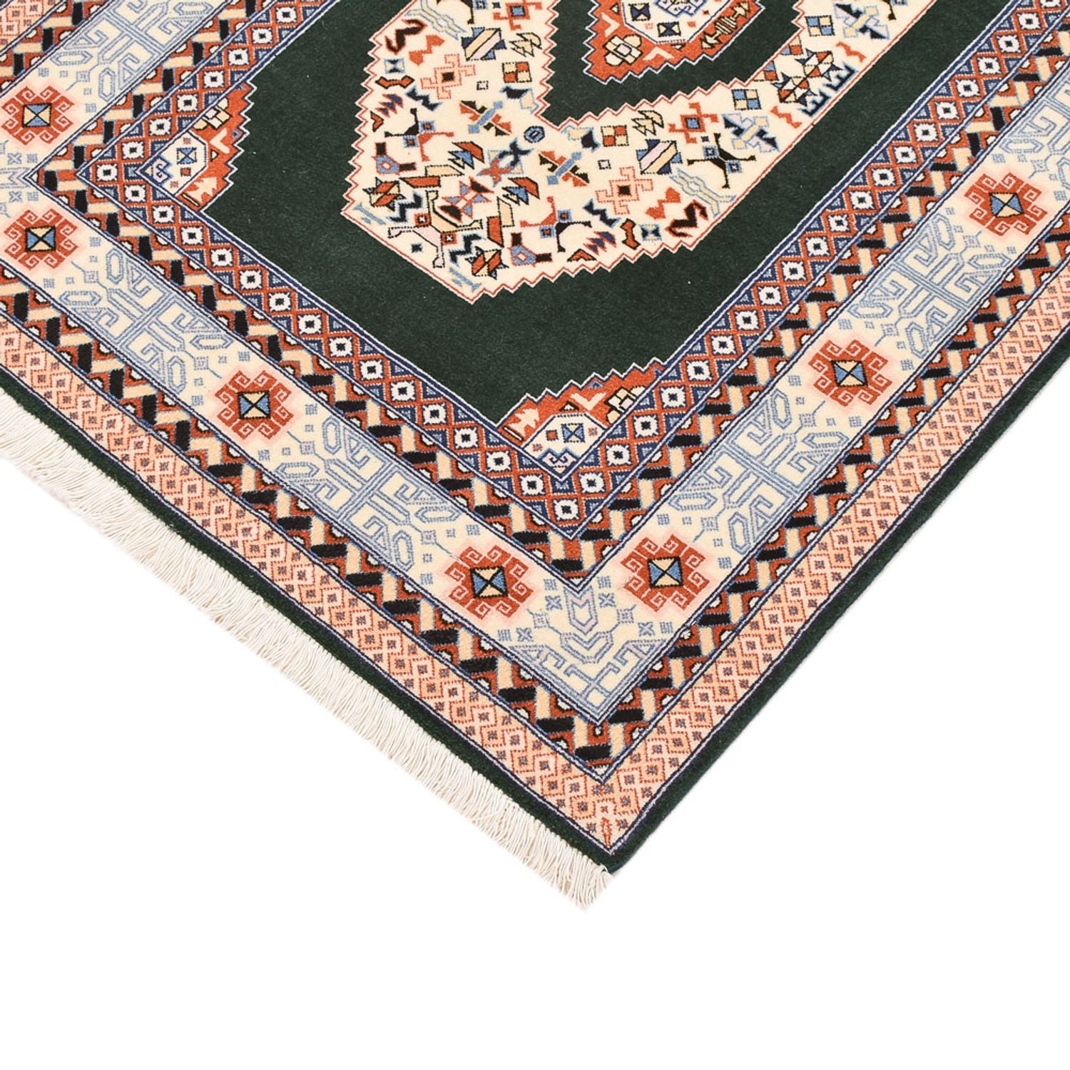 Läufer Perser - Täbriz - Royal - 182 x 77 cm - dunkelblau