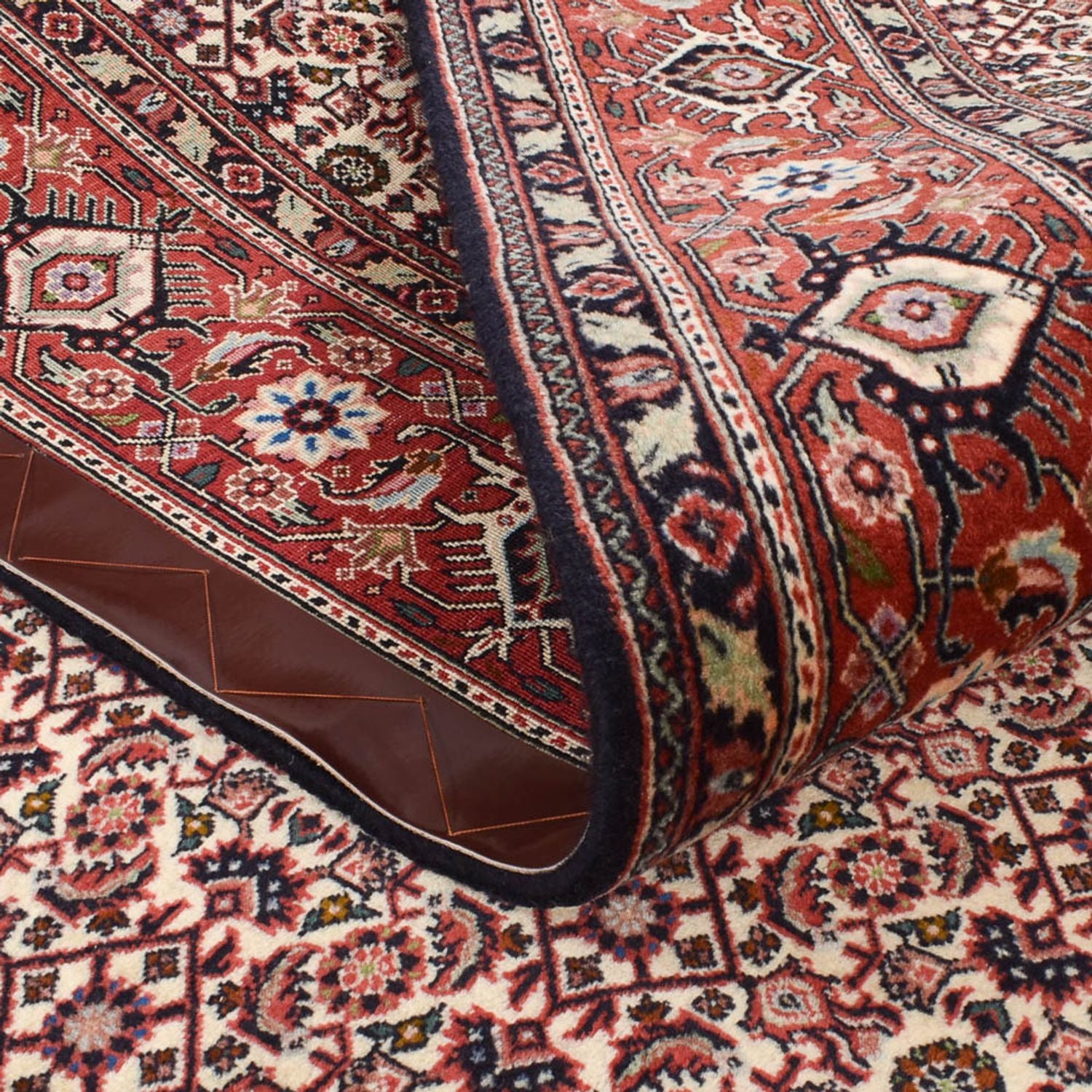 Läufer Perser - Bidjar - 402 x 153 cm - rost