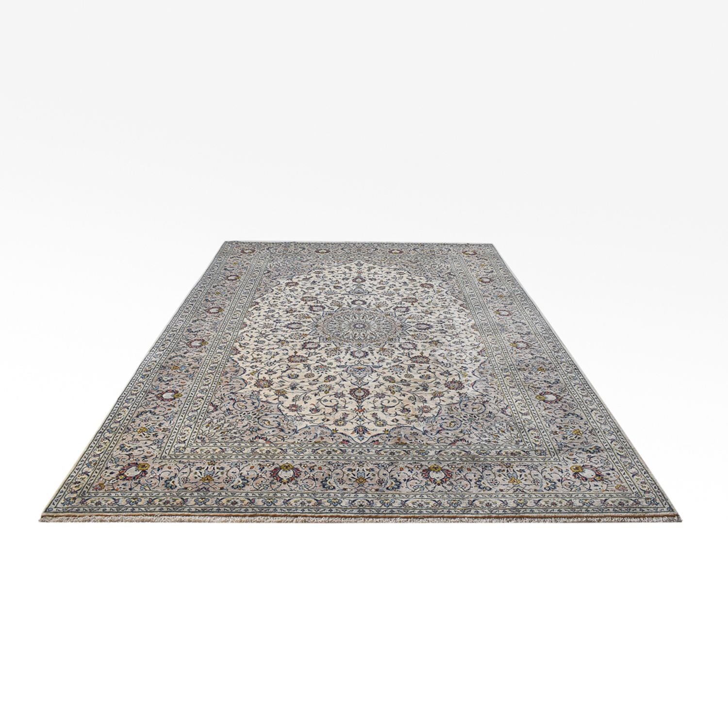 Perserteppich - Classic - Royal - 360 x 252 cm - grau