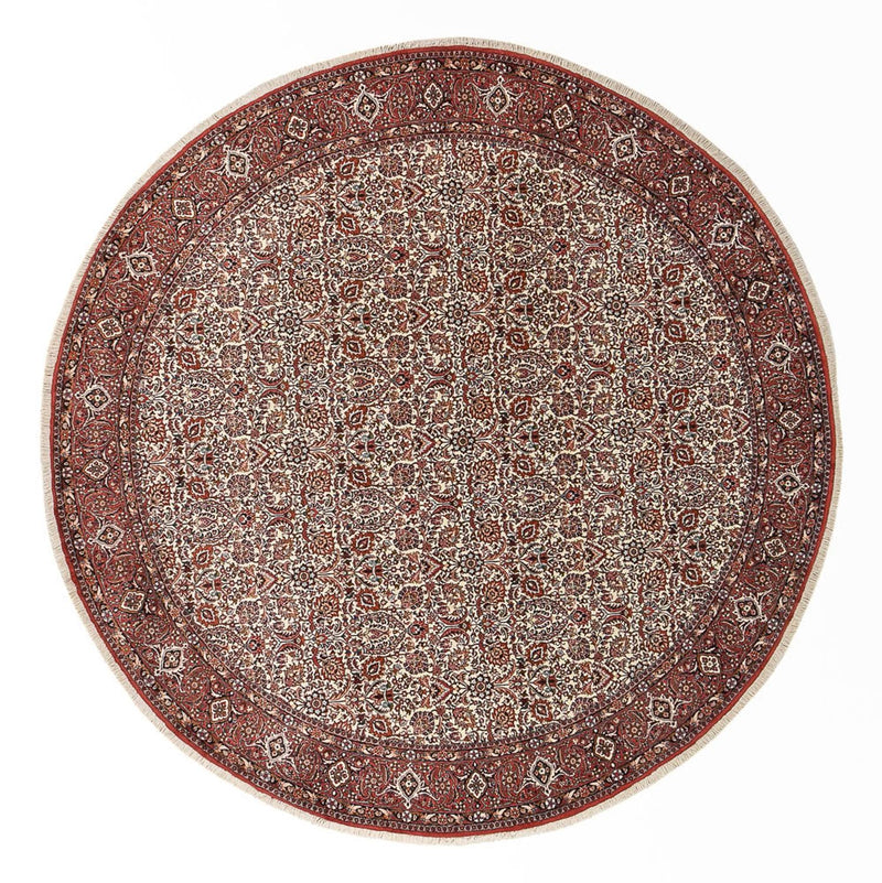 Perserteppich - Bidjar rund  - 300 x 300 cm - rost