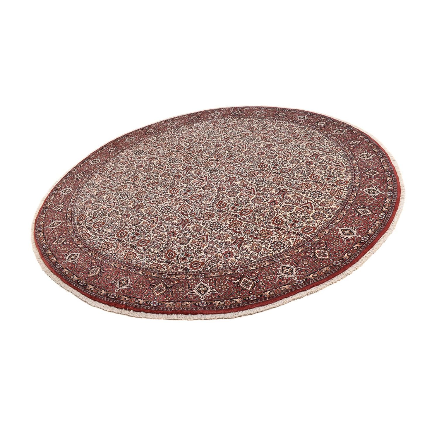 Perserteppich - Bidjar rund  - 300 x 300 cm - rost