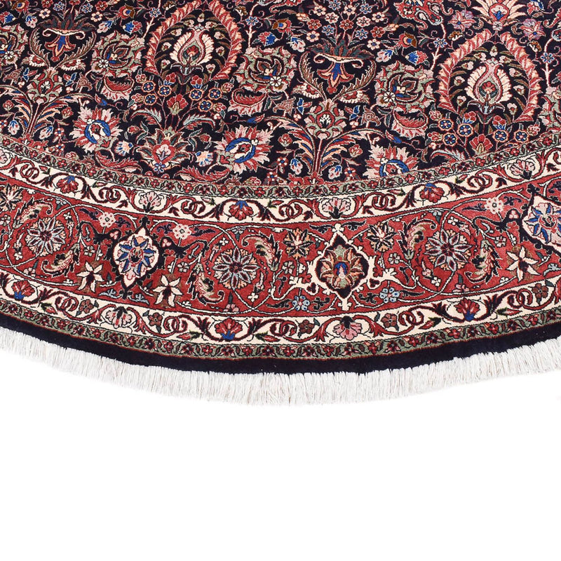 Perserteppich - Bidjar rund  - 300 x 300 cm - dunkelrot