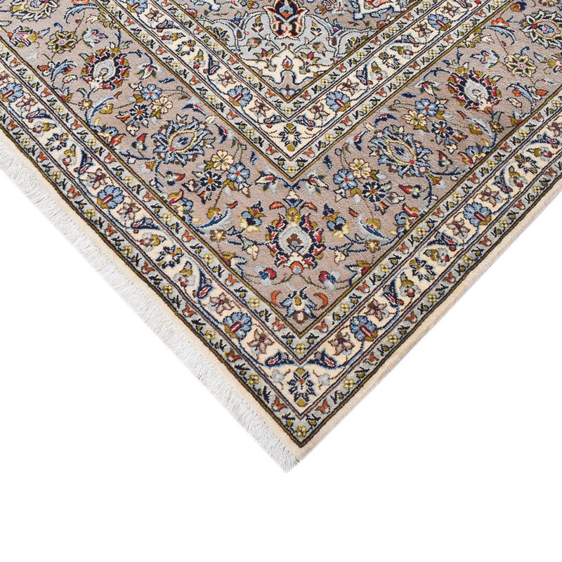 Perserteppich - Keshan - Royal - 365 x 247 cm - grau
