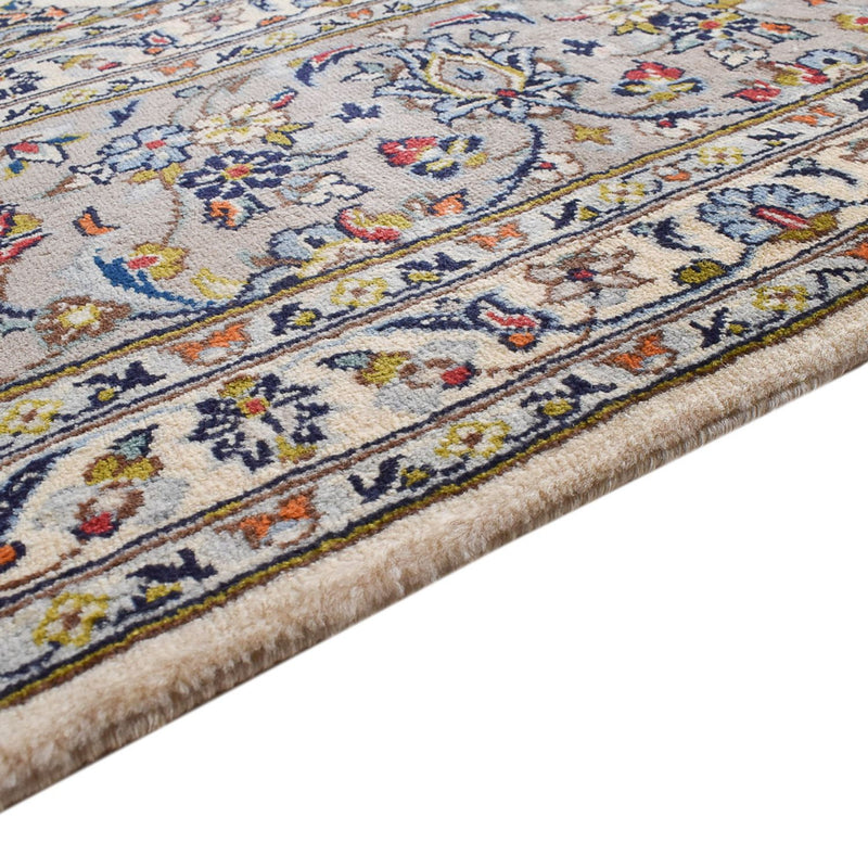 Perserteppich - Keshan - Royal - 365 x 247 cm - grau