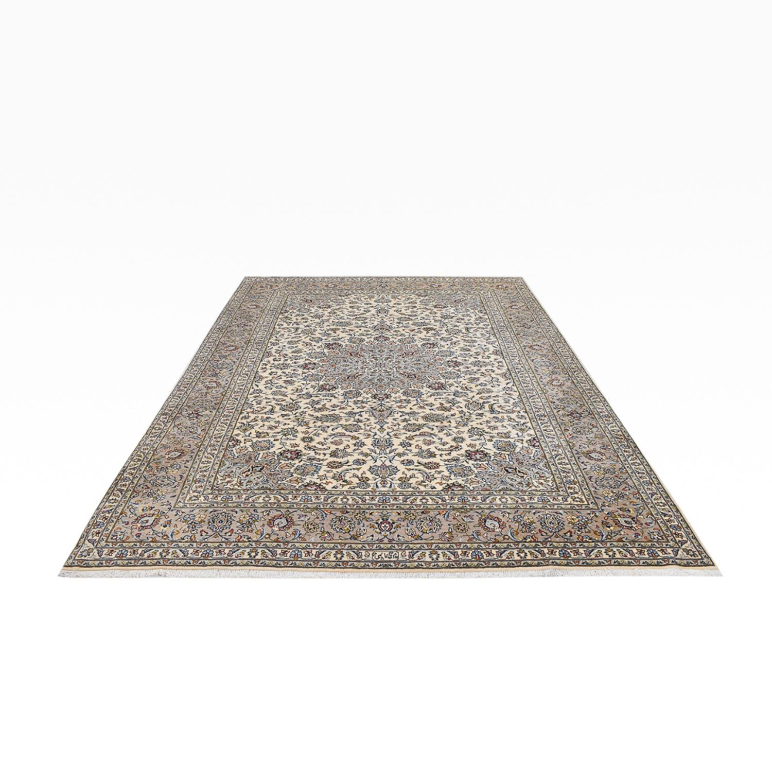Perserteppich - Keshan - Royal - 355 x 250 cm - sand