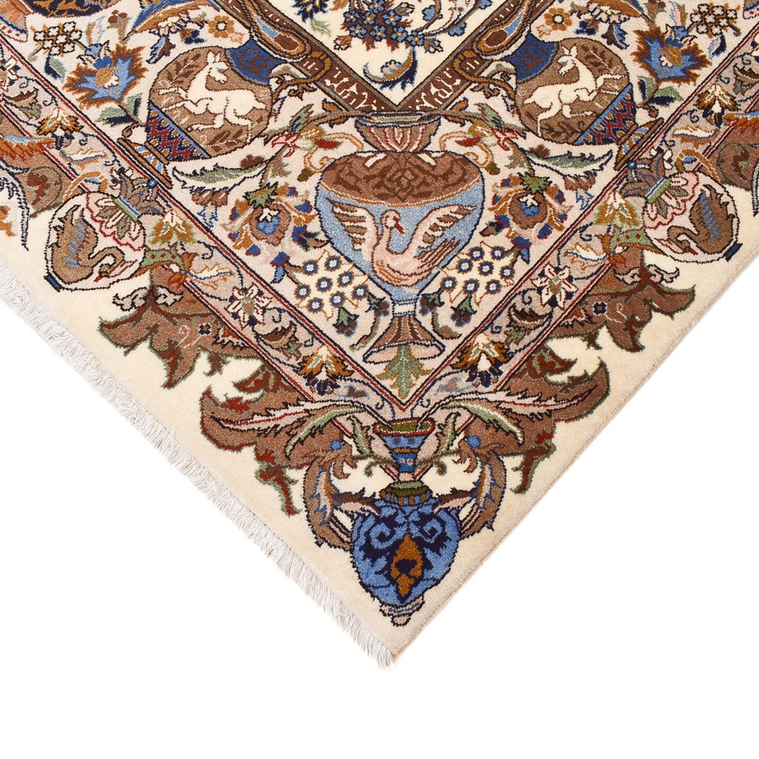 Perserteppich - Classic - 408 x 301 cm - dunkelbeige