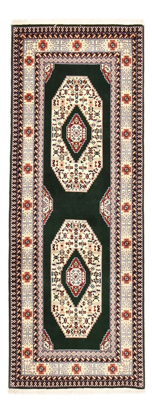 Läufer Perser - Täbriz - Royal - 202 x 74 cm - dunkelblau