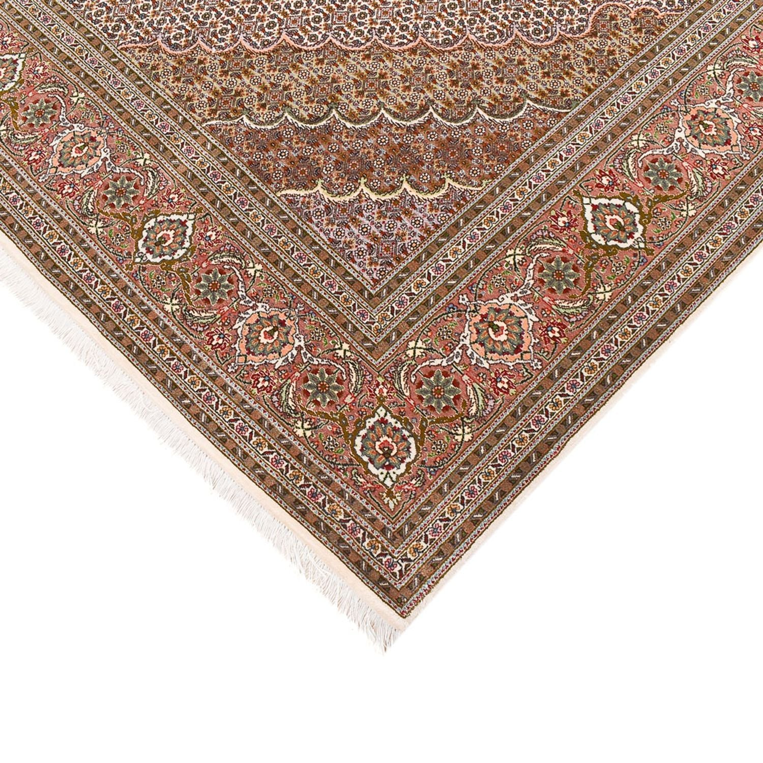 Läufer Perser - Täbriz - Royal - 397 x 197 cm - rost