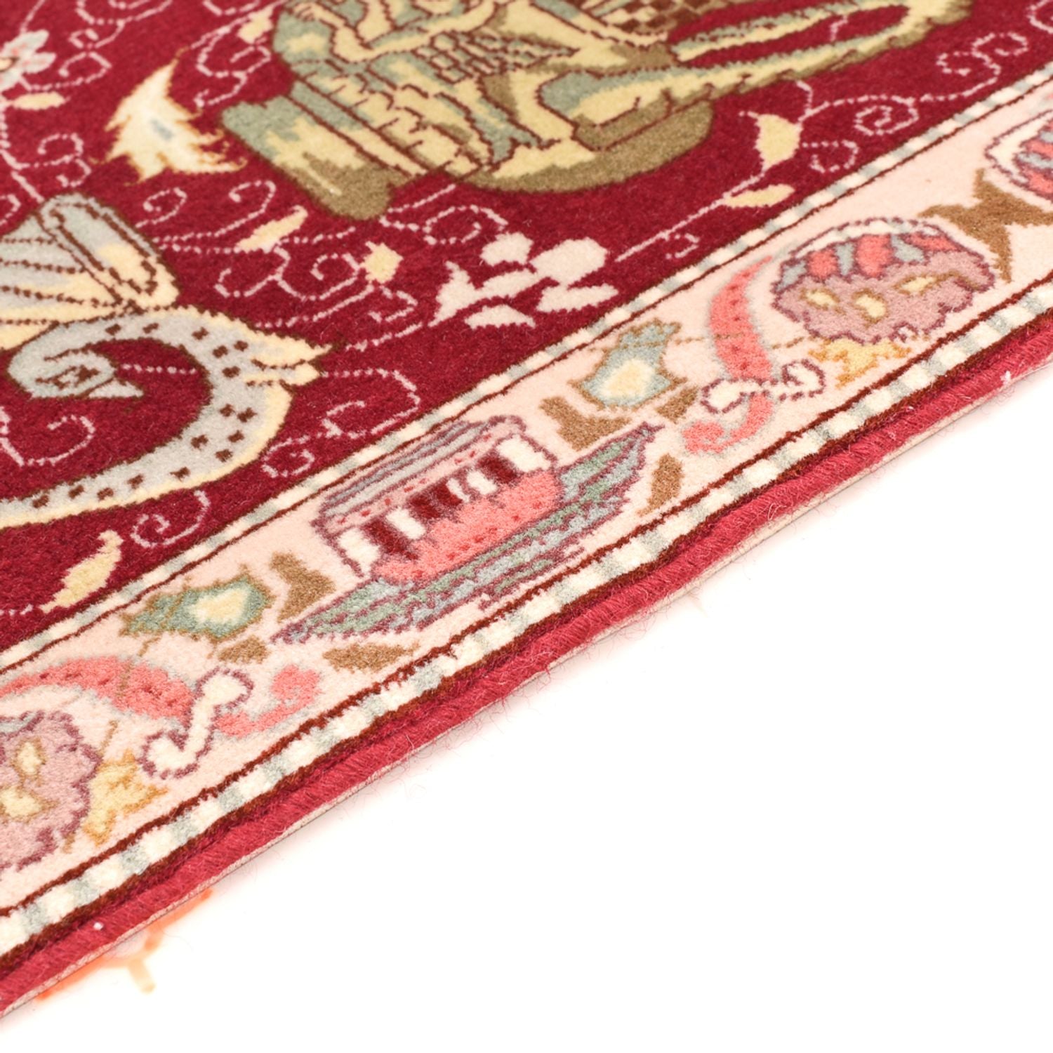Perserteppich - Täbriz - Royal - 92 x 63 cm - mehrfarbig