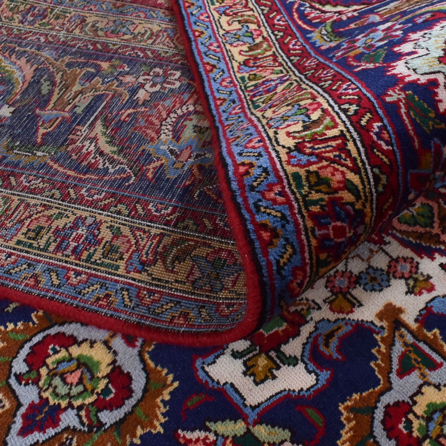 Perserteppich - Täbriz - Royal - 390 x 298 cm - rot