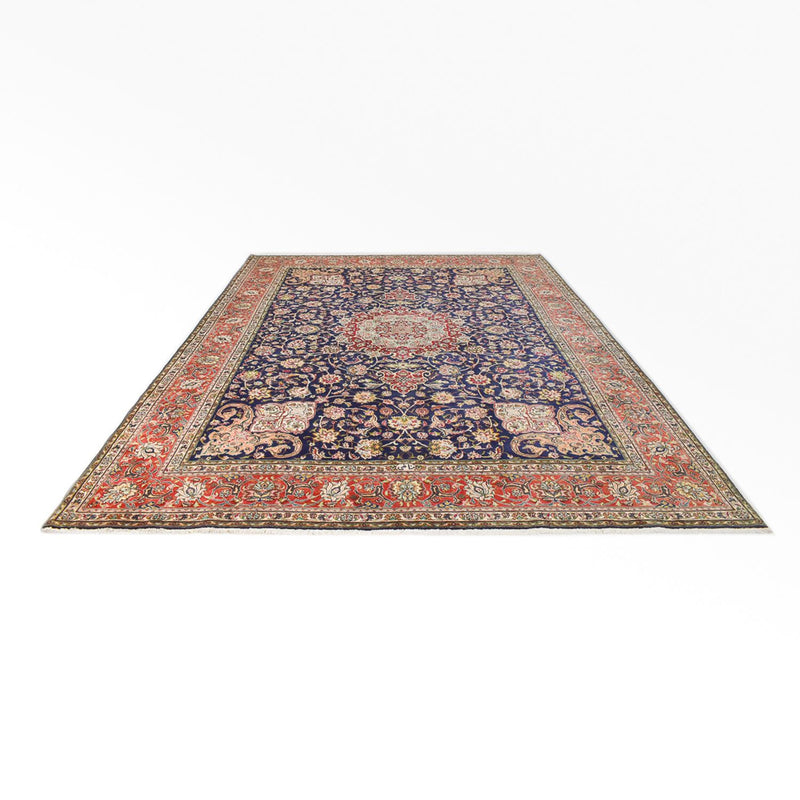 Perserteppich - Täbriz - Royal - 402 x 303 cm - dunkelblau