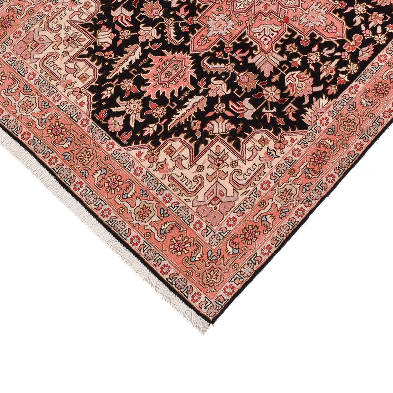 Läufer Perser - Täbriz - Premium - 350 x 91 cm - dunkelblau