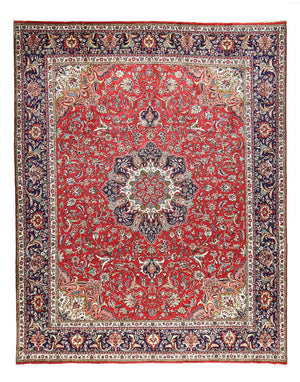Perserteppich - Täbriz - Royal - 387 x 300 cm - rot