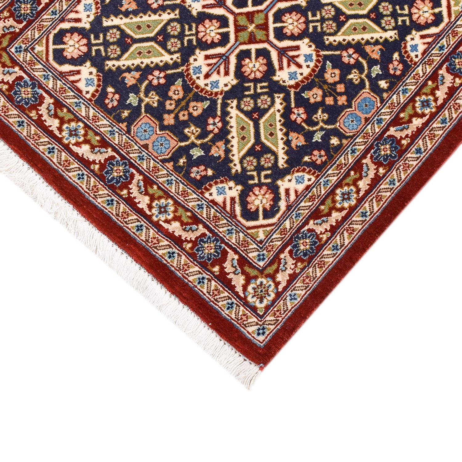 Läufer Perser - Ghom - Royal - 193 x 51 cm - dunkelbeige