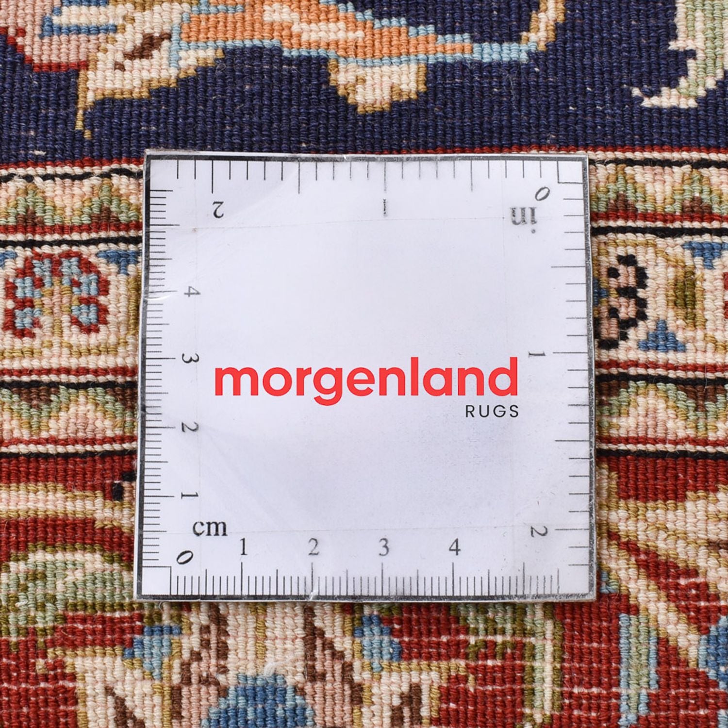 Perserteppich - Ghom - Royal - 203 x 133 cm - dunkelblau