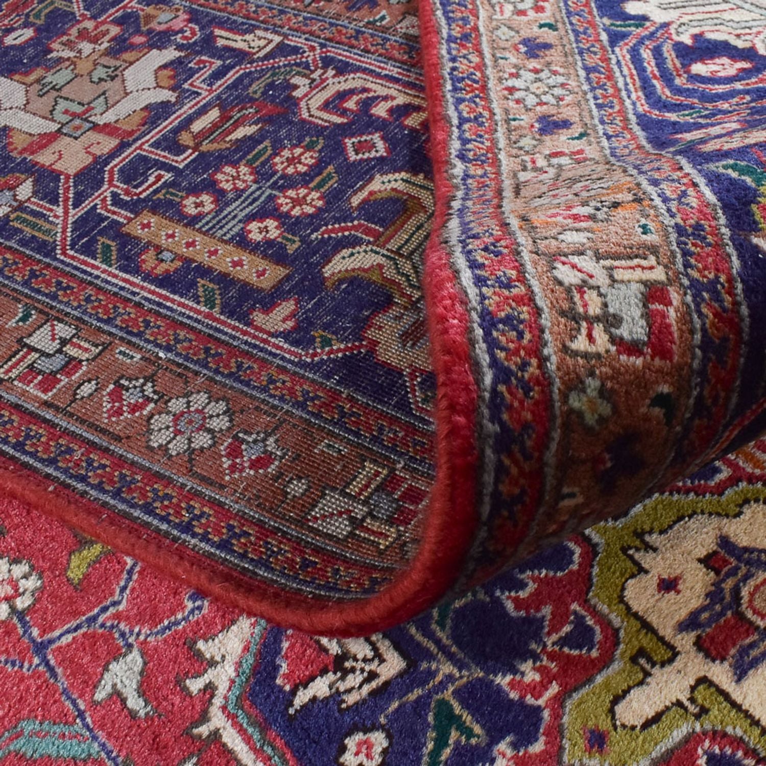 Perserteppich - Täbriz - Royal - 402 x 300 cm - hellrot