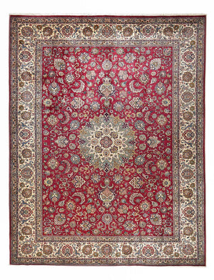 Perserteppich - Täbriz - Royal - 418 x 318 cm - rot