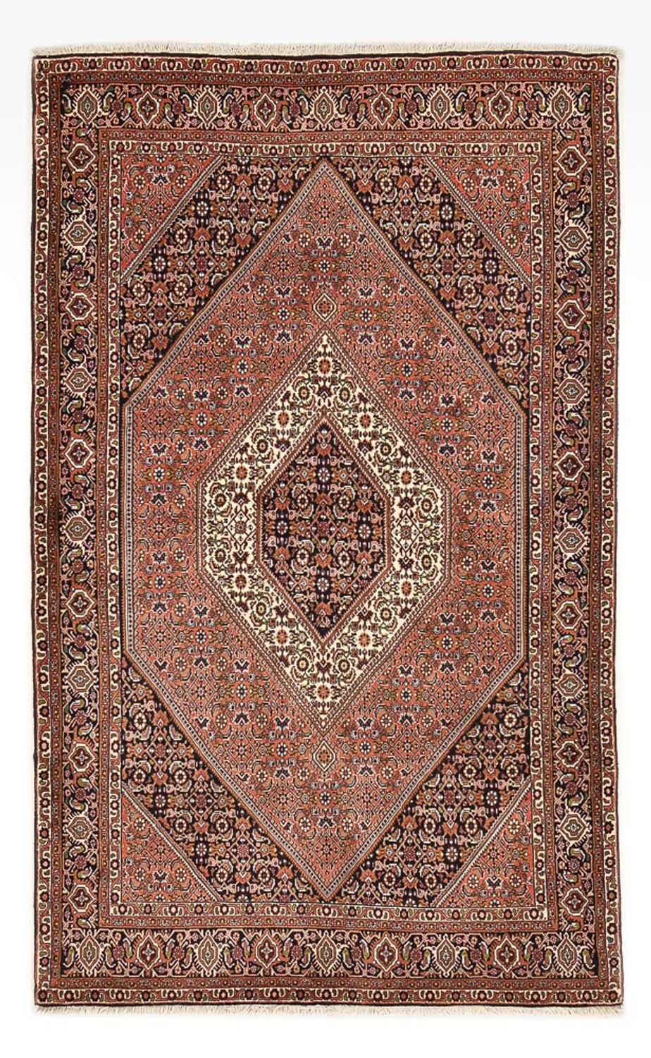 Perserteppich - Bidjar - 251 x 150 cm - rost