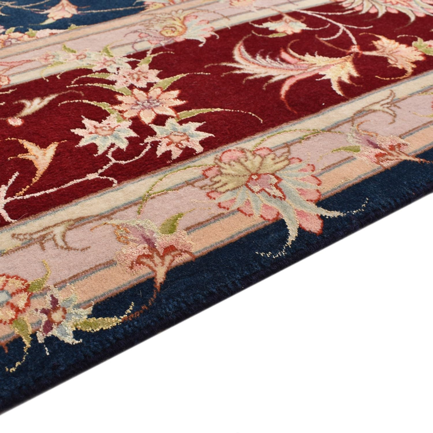 Perserteppich - Täbriz - Royal - 287 x 202 cm - dunkelblau