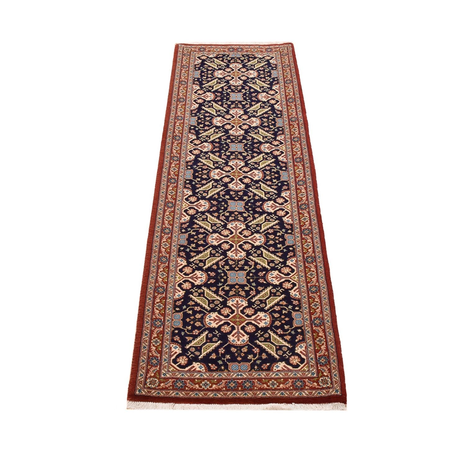 Läufer Perser - Ghom - Royal - 204 x 55 cm - dunkelbeige
