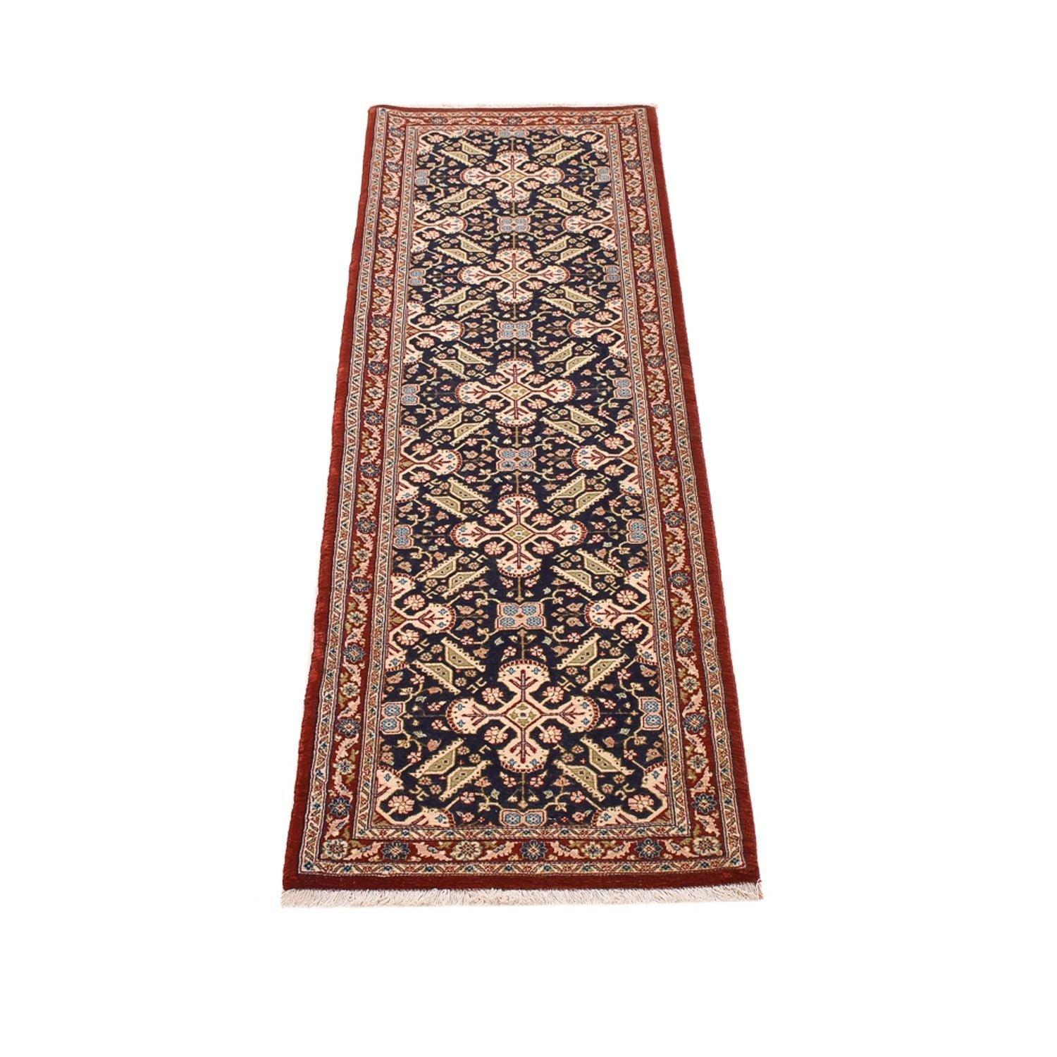 Läufer Perser - Ghom - Royal - 192 x 54 cm - dunkelbeige
