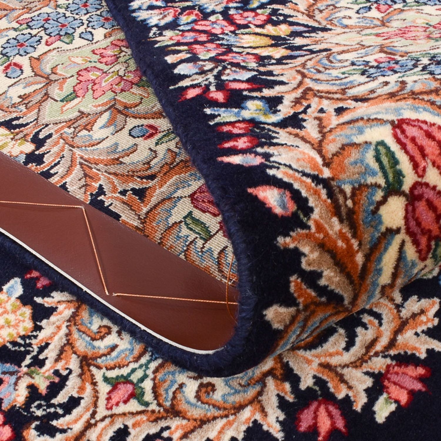 Perserteppich - Royal - Royal - 236 x 150 cm - dunkelblau