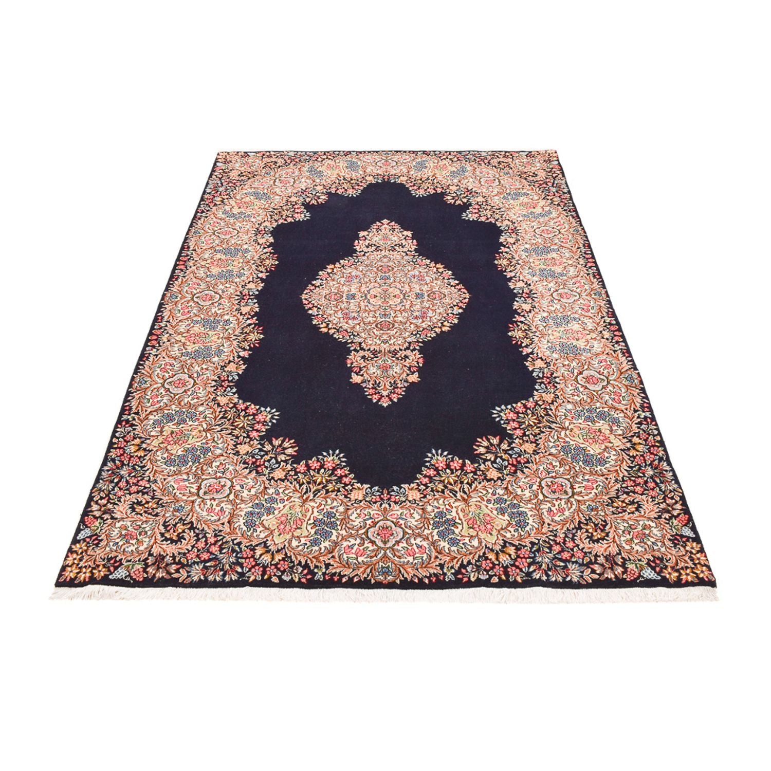 Perserteppich - Royal - Royal - 236 x 150 cm - dunkelblau